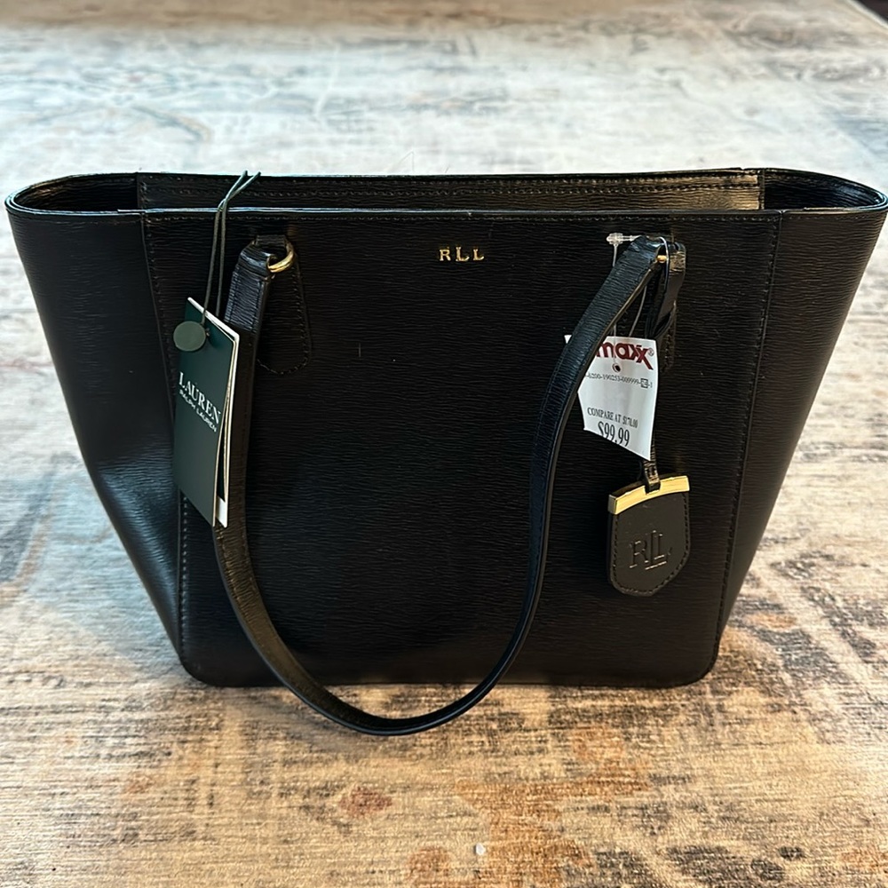 New from TjMaxx Ralph Lauren purse.